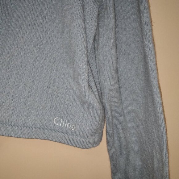 Chloe' designer kids girls cropped cardigan size 10 - Picture 3 of 4